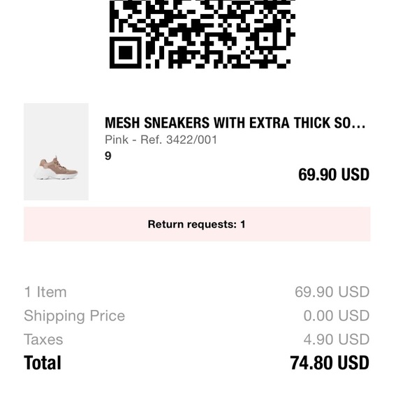 Zara mesh sneakers with thick soles - Picture 7 of 7